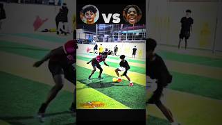 Intense Match Ronaldo Jr VS Ishowspeed 😳 ☠️ #football #shorts