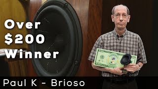 Speaker Design Competition Winner - Paul Kittinger - Brioso