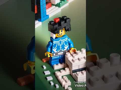 Avid Does AI Lego Series! #ai #lego #legoland #art