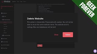 🖥️Delete your Website in 000webhost