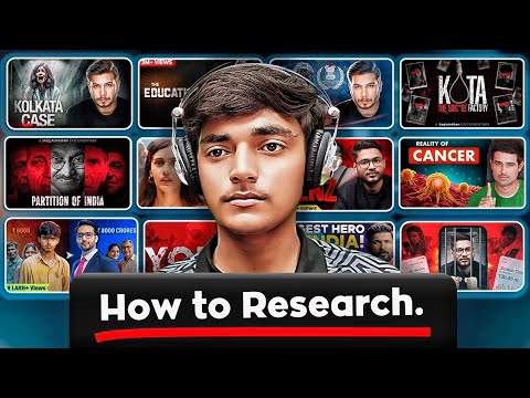 How to Research and Script Any Topic For YouTube Documentary | Step by Step