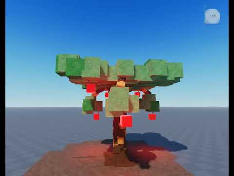 Tree model. | (Roblox Studio)