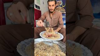Huge Meat Golden Mountain Chawal | Street Food Pulao Pakistan #streetfood #shorts #pakistanifood