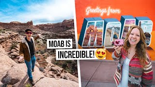 Is This The BEST City in Utah!? - Top Things to do in MOAB! Delicious Local Food & MORE! 😎