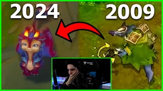 THE ENTIRE HISTORY OF LEAGUE OF LEGENDS AD CARRY ROLE