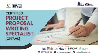 Certified Project Proposal Writing Specialist [CPPWS]