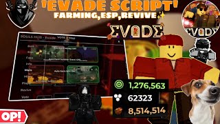 🎃Evade Script OP Farm Wins/Etc. Revive,Esp🤩,Super Speed & More Features✨ | Script in description 😎
