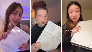 Do My Homework With Me | TikTok Compilation