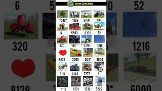 Indian Bikes Driving 3D || All NEW CHEATS CODES #shorts #short