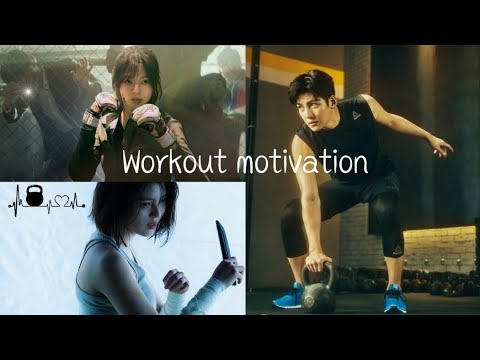 Motivation to workout🏋️‍♀️🏋️‍♂️Workout motivation~Kdrama/Cdrama