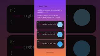CSS Basics - Colors