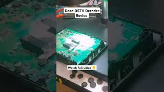 How to repair Dead DSTV Decoder successfully #electronic #tech #dstv #fyp