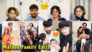 Malhan Family Edits Reaction | Nischay (Triggered Insaan), Abhishek (Fukra Insaan) 