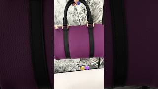 OMG this Boston bag is too cute 😮 #unboxing #handbagreview #newbag #bostonbag #minibag #purple