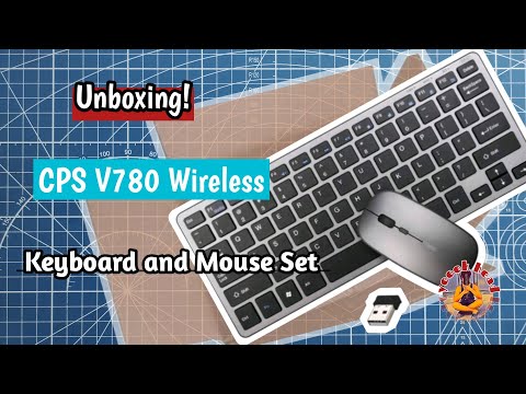 CPS V780 Wireless Keyboard and Mouse Set | Unboxing