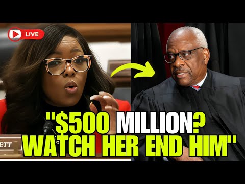 Judge Thomas Fines Jasmine Crockett $500M — She Exposes Him and Flips the Entire Courtroom
