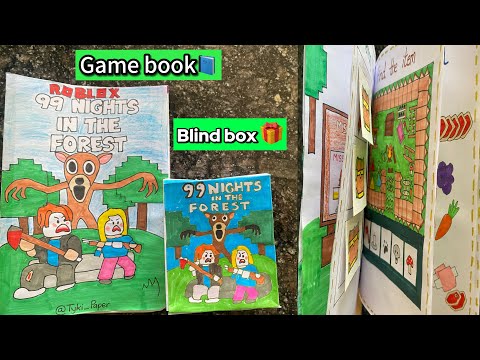 Roblox 99 Nights in the Forest 🌲 | Game Book + Mystery Blind Box Reveal 🎁