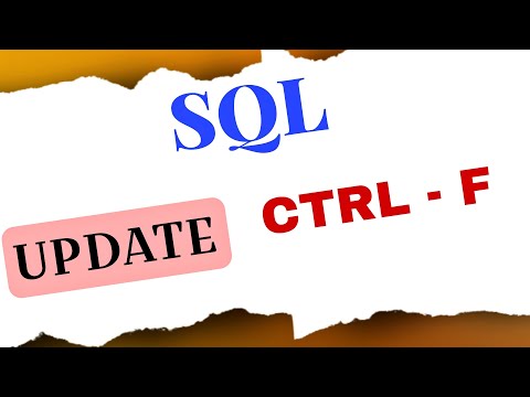 Update in SQL || SQL Tutorial for Beginners in Tamil. #sqlbasic #mysql #sqlintamil #sqlintroduction