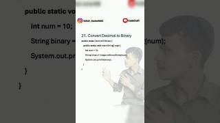 java programming bigganers to advance problems #shorts #shortvideo #trending #viral #java #coding