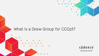 What Is a Skew Group for CCOpt?