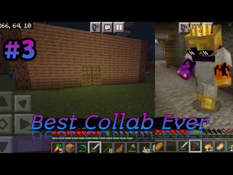 Best Collab Ever | Our new house | Minecraft #3
