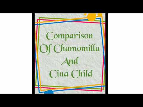 Comparison of Chamomilla and cina Baby