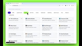 Influencer.dev - the world's first directory of developer content creators