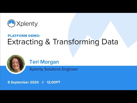 Integrate.io Platform Demo: Extracting and Transforming Data with Teri Morgan