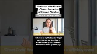 ⚠️Downside of "this or something better"✨ #nevillegoddard #loa  #lawofassumptionspecificperson