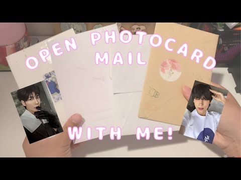 open txt photocard mail with me!