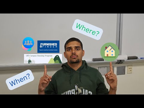 Off Campus Housing -- when and where to look