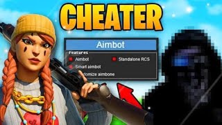 FORTNITE CHEATER EXPOSED KILLED ME THEN DIED TO STORM ! @BusterTheCow 