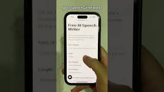 Observe speakers struggling with handwritten speeches
