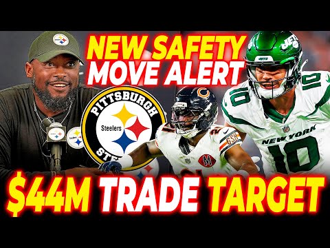 JUST IN! BLOCKBUSTER $44M WR TRADE SPECULATION ERUPTS AS PITTSBURGH SIGNS SAFETY REPLACEMENT