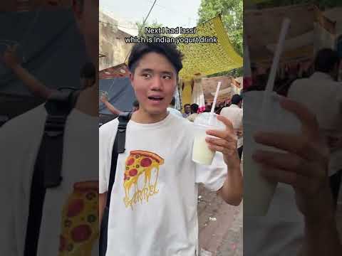 Korean tries Indian drinks for the first time