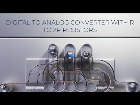 PH6P1 Digital to Analog Converter With R to 2R Resistors 