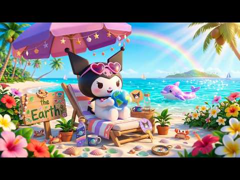 Cozy Earth Day with Kuromi ✨ Relaxing Jazz Music for Calm, Study & Nature Vibes
