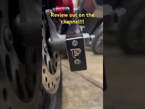 Honda grom Perfect strangers axle adjuster install and review out now!! #hondagrom #perfectstranger