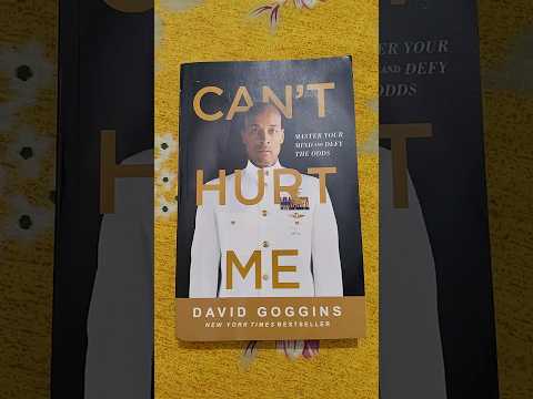 Can't Hurt Me book by  David Goggins. #books #bookanalysis #motivation #army #comprehension #ssc