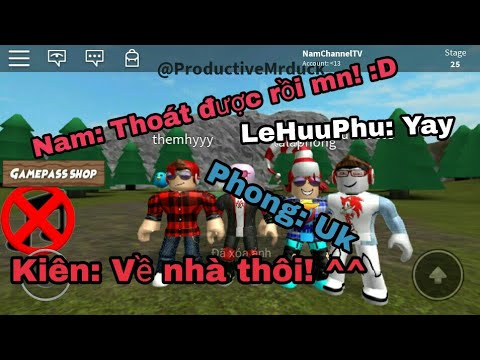 ROBLOX - Escape/Obby | Nam cùng đồng bọn chạy thoát khỏi khu mỏ của ông Mr Duck | Nam ChannelTV