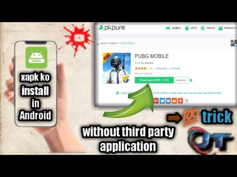 How to install xapk my phone easy step 💯real trick and without after app