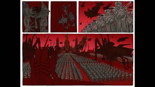Time-lapse recording of colouring pages 214&215 Humanity Lost.