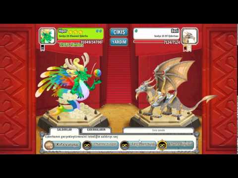 Dragon City Kapışmaları Bölüm 4:Efsanevi Ejderha Hiper vs Elf Ejderhası