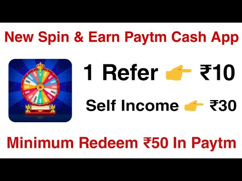 Spinpay app se paytm cash kaise kamaye | Spinpay app paytm redeem | Spinpay app payment proof