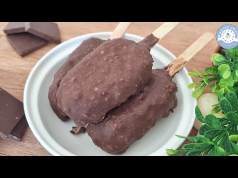 NO CONDENSED MILK CHOCOLATE ICE CREAM | EASY CHOCOLATE ICE CREAM RECIPE  #asmr #chocolate #icecream