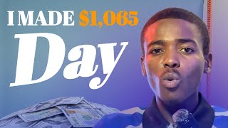 I Made $1,065 in One Day (Here’s How)