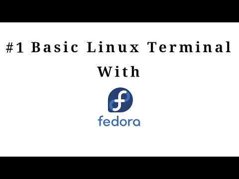 #1 Basic Linux Command with Fedora Linux