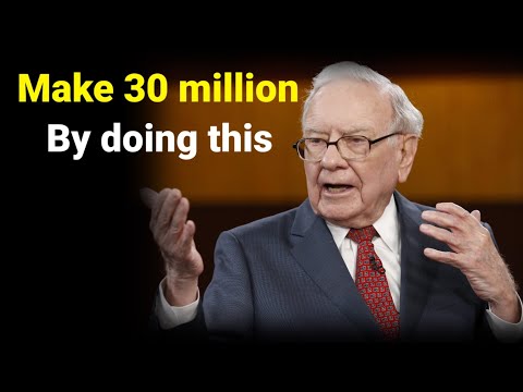 How to make million dollars from stock market - Warren buffet