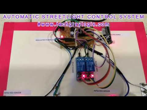 AUTOMATIC STREETLIGHT CONTROL SYSTEM  #Best_Project_Consultancy_in_Mangalore #www techgraylogix com