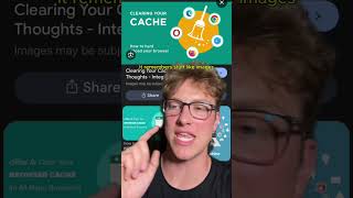 What clearing your cache actually does, explained in 60 seconds #techtips #techexplained #iphone